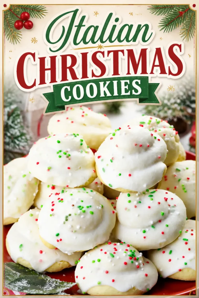 Italian Christmas Cookies: Soft, Buttery Holiday Treats with Sweet Glaze 18 Italian Christmas Cookies