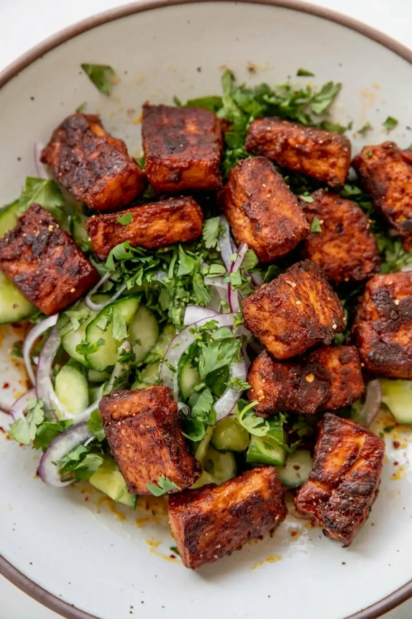 Lemon Glazed Cucumber Tofu Salad: A Bright, Protein-Packed Summer Meal 54 Lemon Glazed Cucumber Tofu Salad, How to Make This Lemon Glazed Cucumber Tofu Salad