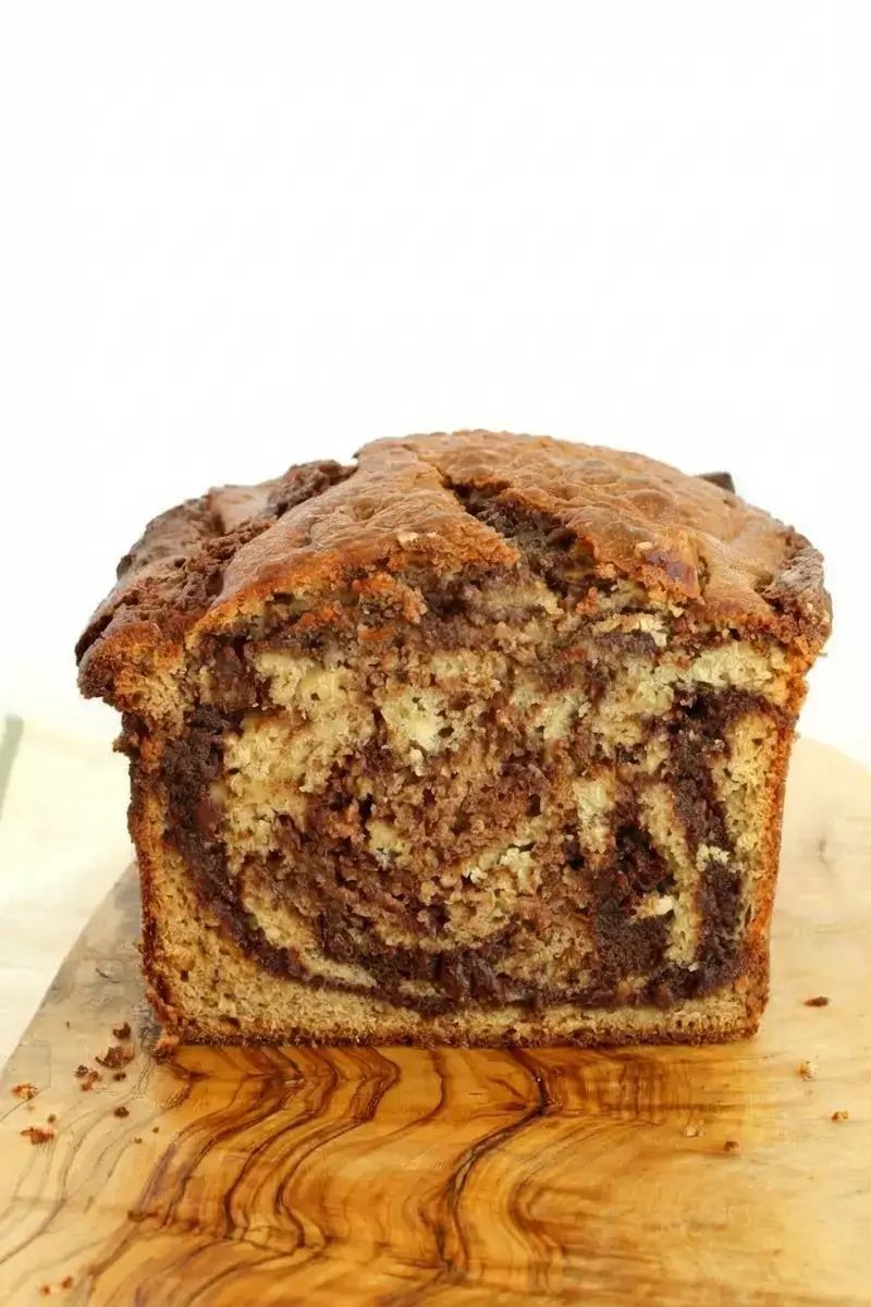 Nutella Swirled Banana Bread, a classic quick bread with a chocolate hazelnut twist 9 Nutella Swirled Banana Bread