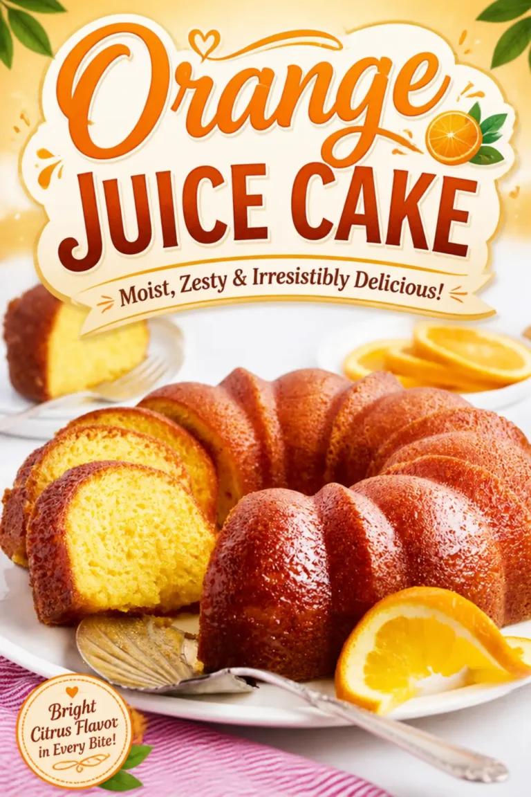 Orange Juice Cake