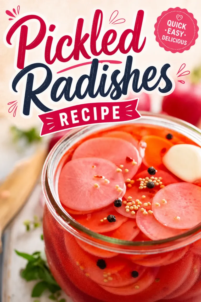 Pickled Radishes Recipe: A Quick and Tangy Refrigerator Pickle for Every Meal 10 Pickled Radishes Recipe