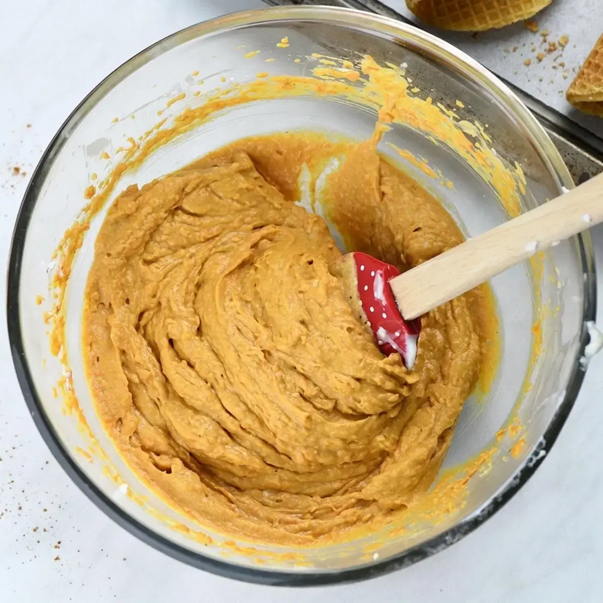 Pumpkin Spice Latte Tacos: No-Bake Fall Dessert with Stroopwafel Shells 11 Pumpkin Spice Latte Tacos, Step 3: Prepare Pumpkin Spice Latte Mousse