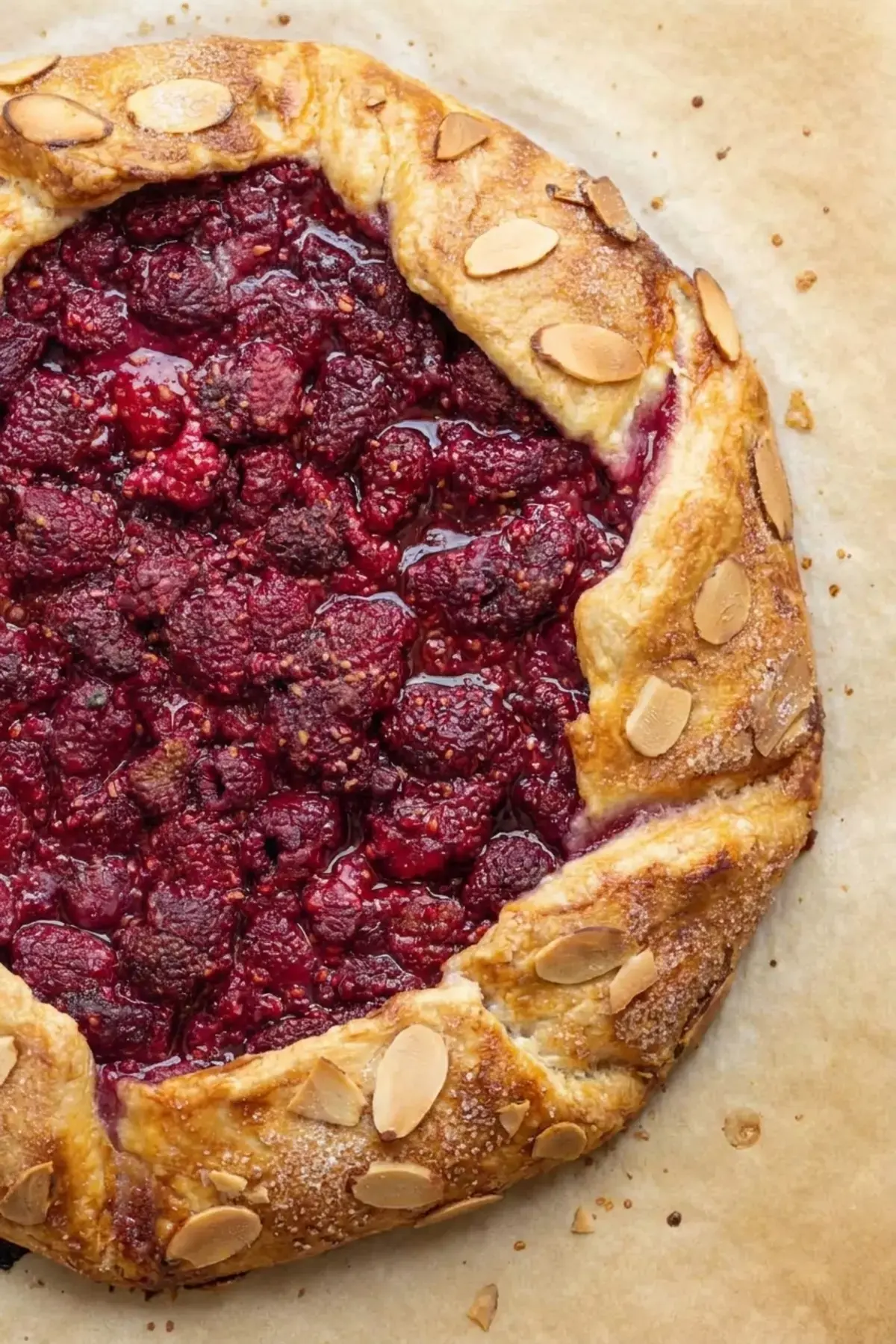 Raspberry Galette, How to Make a Raspberry Galette