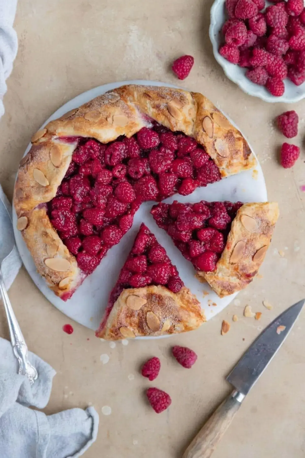 Raspberry Galette, What To Do If the Galette Leaks