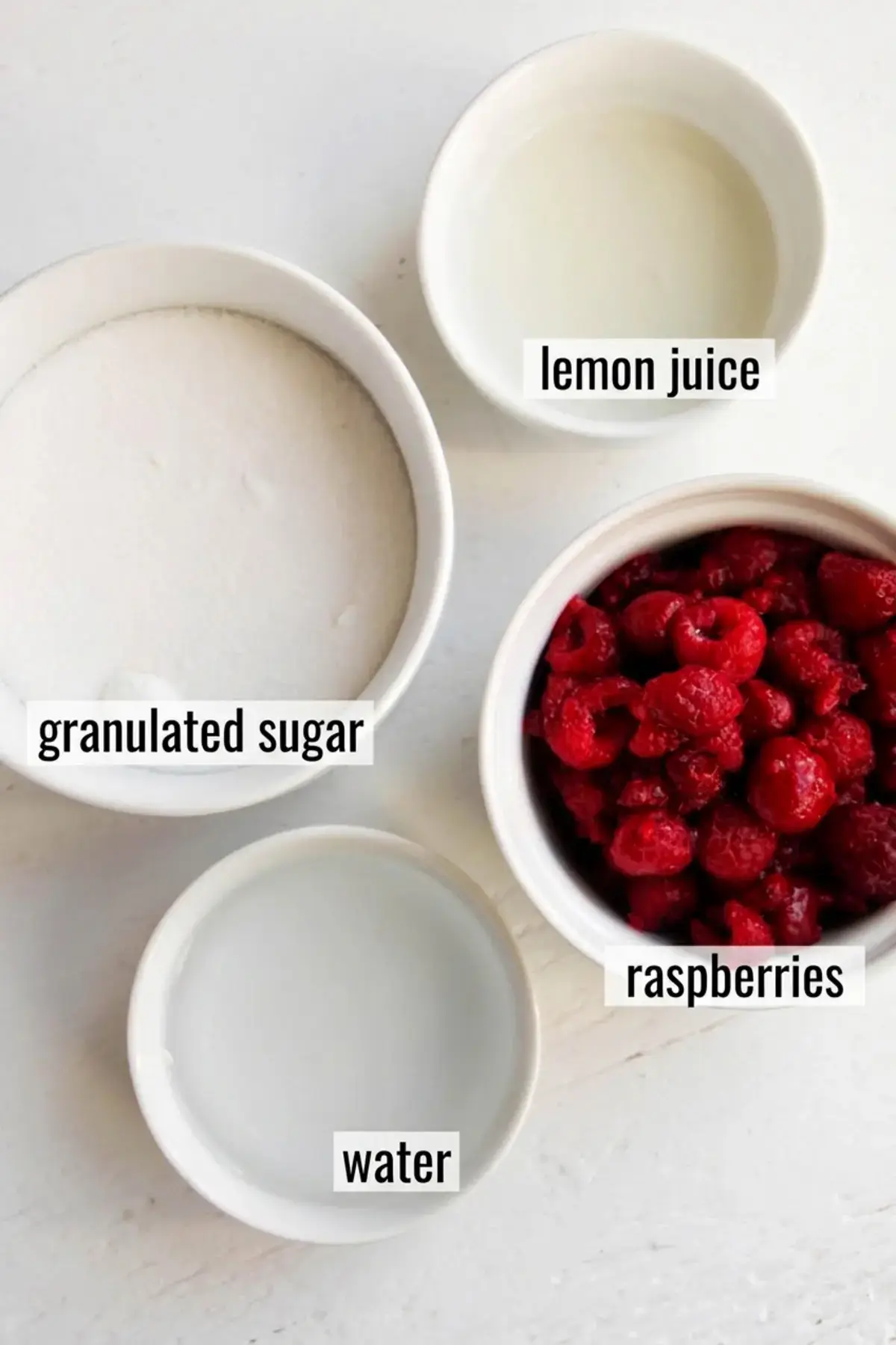 Raspberry Jam Without Pectin, Ingredients You Need
