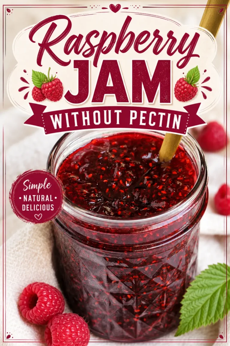Raspberry Jam Without Pectin