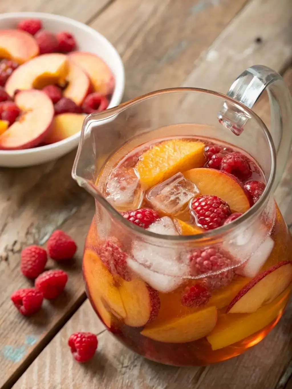 Refreshing Peach Raspberry Sun Tea Recipe Summer Favorite 4 Refreshing Peach Raspberry Sun Tea Recipe - Summer Favorite, Refreshing Peach Raspberry Sun Tea Recipe (Summer Favorite)