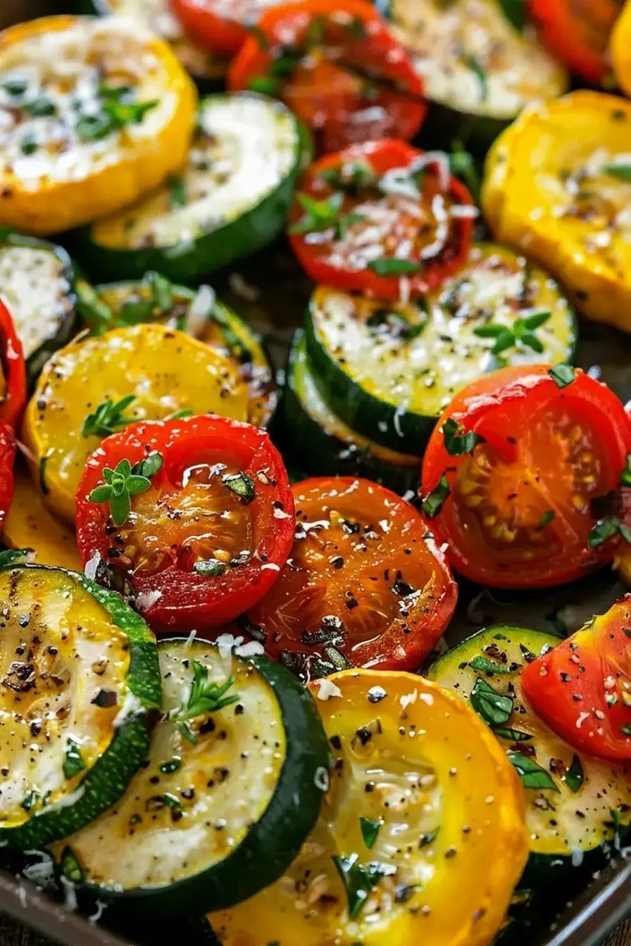 Roasted Garlic-Parmesan Zucchini Squash And Tomatoes: A Simple Summer Side Dish 15 Roasted Garlic-Parmesan Zucchini Squash And Tomatoes, Variations and Substitutions