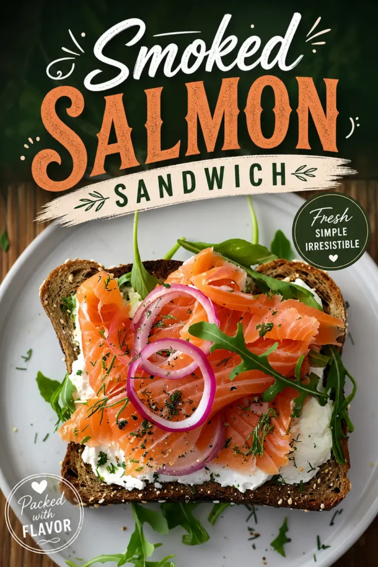 Smoked Salmon Sandwich