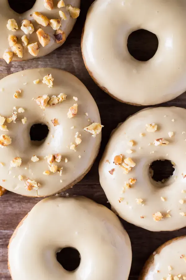 Spiced Maple Doughnuts