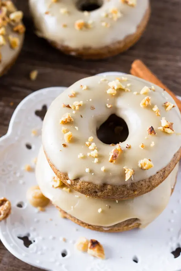 Spiced Maple Doughnuts