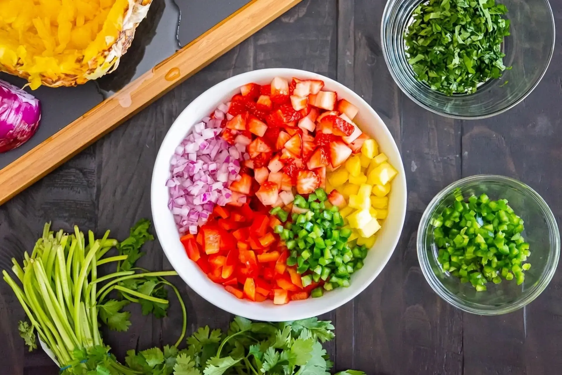 Strawberry Pineapple Salsa Recipe: A Cold and Colorful Party Appetizer 12 Strawberry Pineapple Salsa Recipe, Serving Suggestions