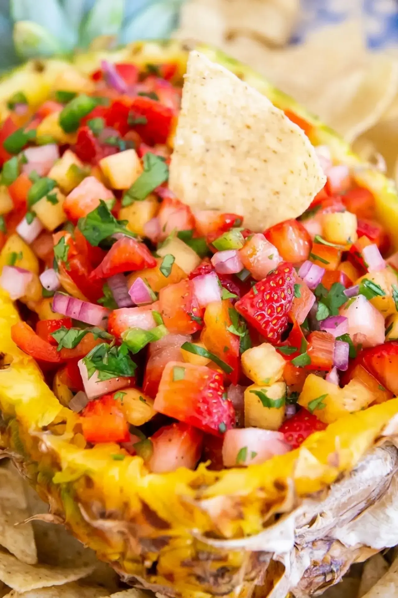 Strawberry Pineapple Salsa Recipe: A Cold and Colorful Party Appetizer 8 Strawberry Pineapple Salsa Recipe, Strawberry Pineapple Salsa Recipe: A Fresh and Flavorful Treat
