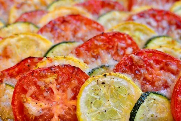 Summer Vegetable Gratin with Fresh Zucchini and Tomatoes 18 Summer Vegetable Gratin