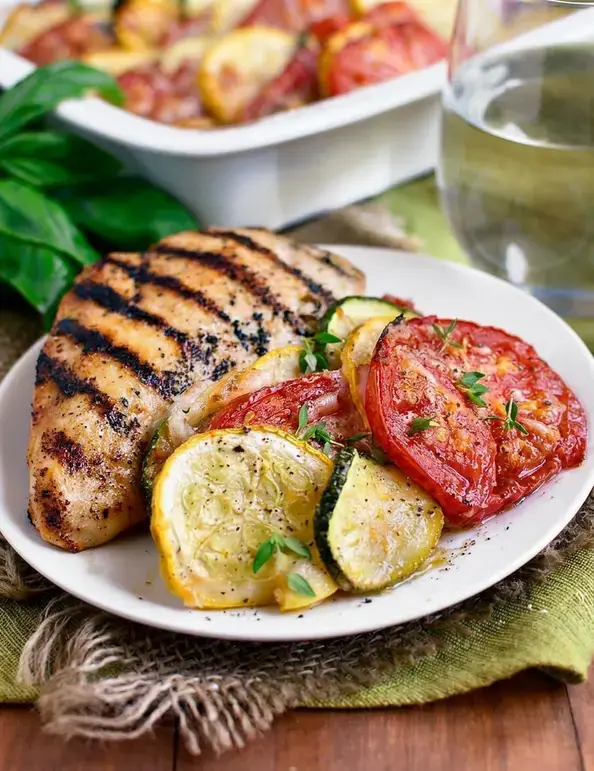 Summer Vegetable Gratin with Fresh Zucchini and Tomatoes 19 Summer Vegetable Gratin