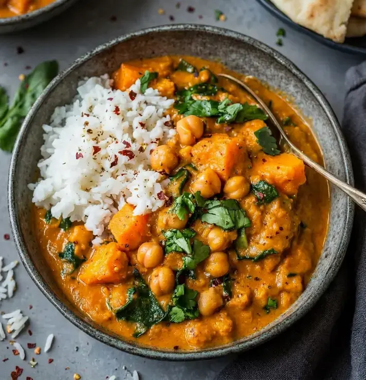 Sweet Potato and Chickpea Curry: A Healthy and Flavorful Weeknight Dinner 3 Sweet Potato And Chickpea Curry