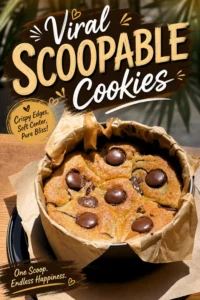 Viral Scoopable Cookies