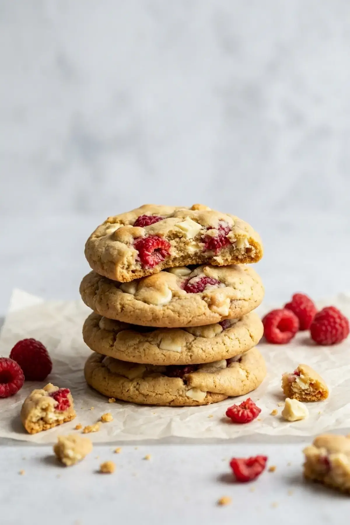 White Chocolate and Raspberry Cookies: Soft, Chewy & Easy to Make 22 White Chocolate And Raspberry Cookies, White Chocolate and Raspberry Blondies