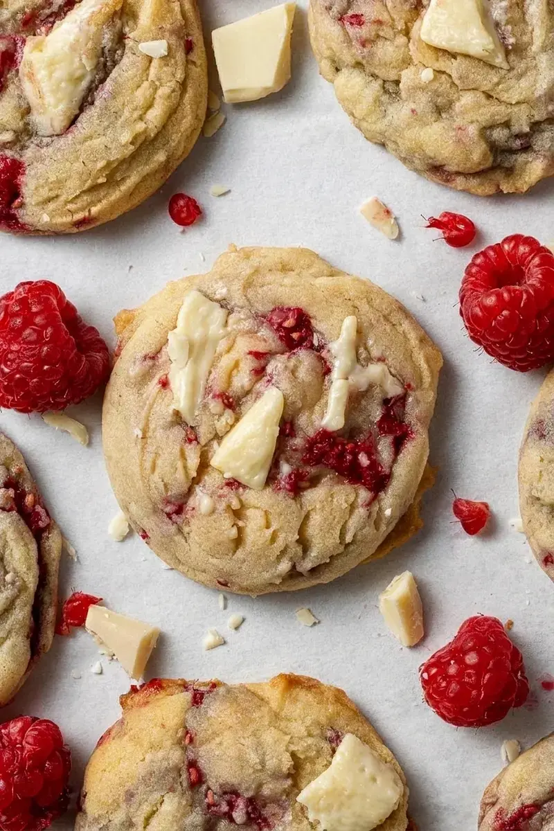 White Chocolate and Raspberry Cookies: Soft, Chewy & Easy to Make 13 White Chocolate And Raspberry Cookies