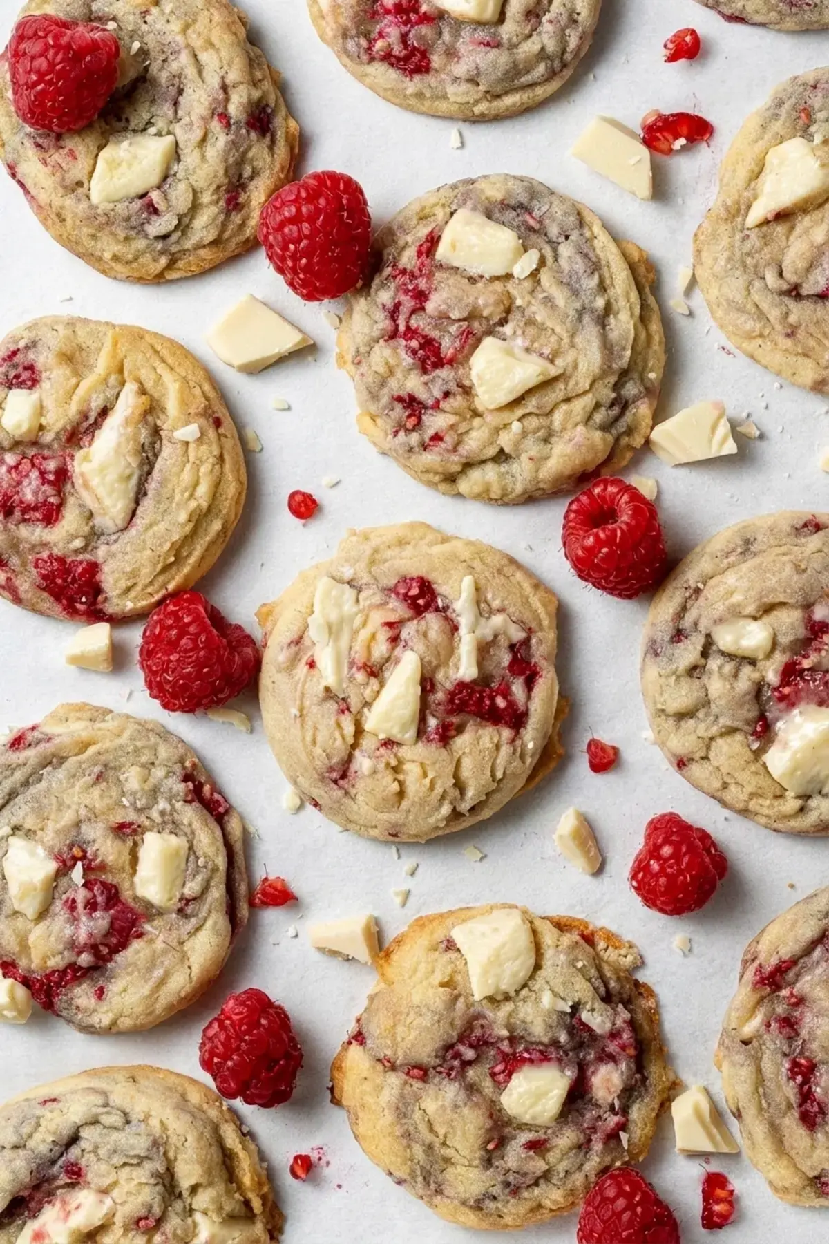 White Chocolate and Raspberry Cookies: Soft, Chewy & Easy to Make 14 White Chocolate And Raspberry Cookies