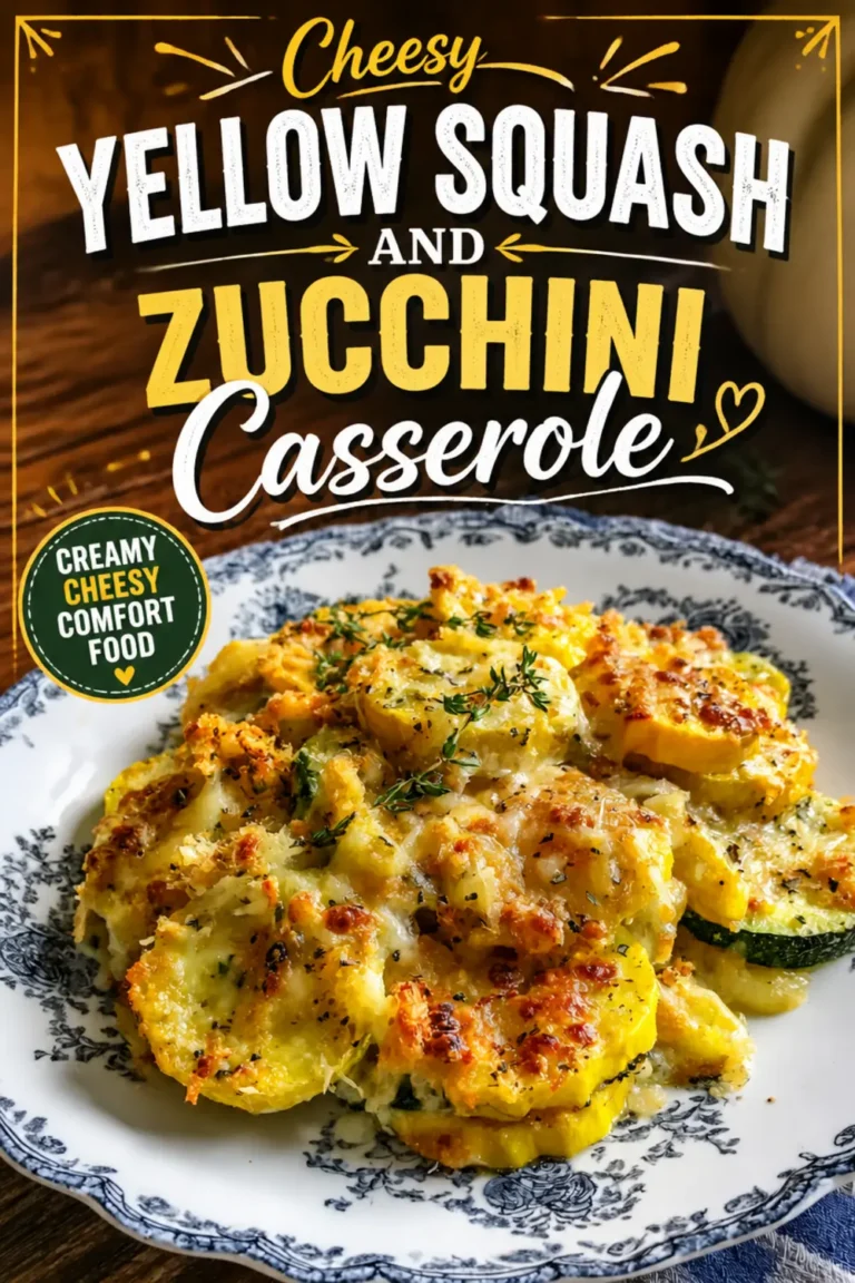 Yellow Squash And Zucchini Casserole