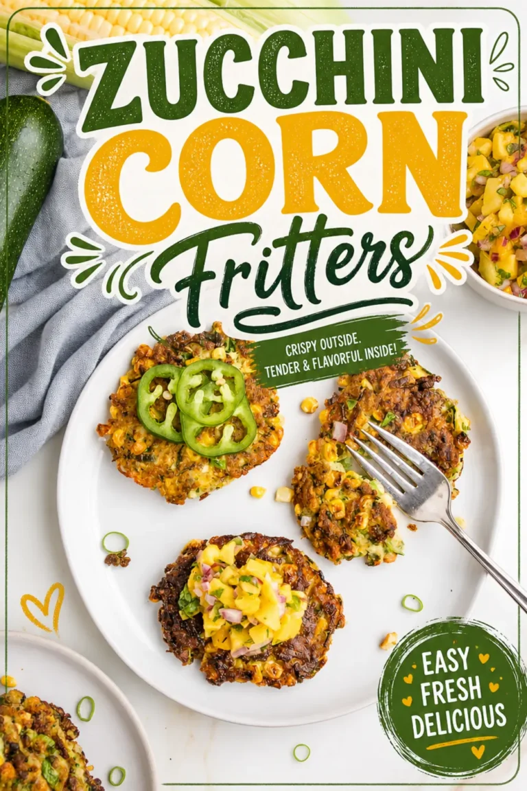 Zucchini Corn Fritters