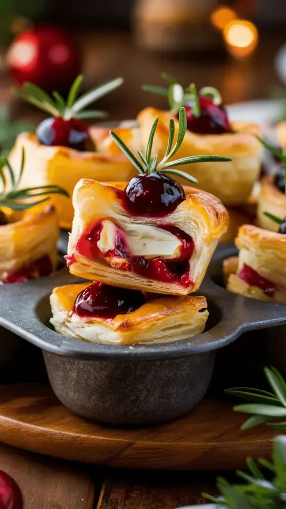 10 Quick & Easy Christmas Recipes for a Festive Family Dinner 1 10 Quick & Easy Christmas Recipes For A Festive Family Dinner , 1. Cranberry Brie Bites