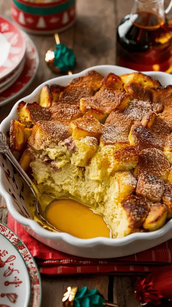 10 Quick & Easy Christmas Recipes for a Festive Family Dinner 8 10 Quick & Easy Christmas Recipes For A Festive Family Dinner , 8. Eggnog French Toast Casserole