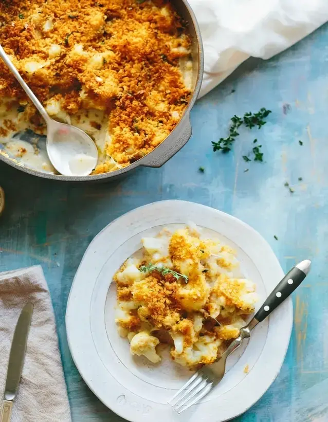 11 Autumn Gratin Recipes for Cozy, Cheesy Fall Dinners 14 11 Recettes De Gratins D'Automne, Gratin de chou fleur