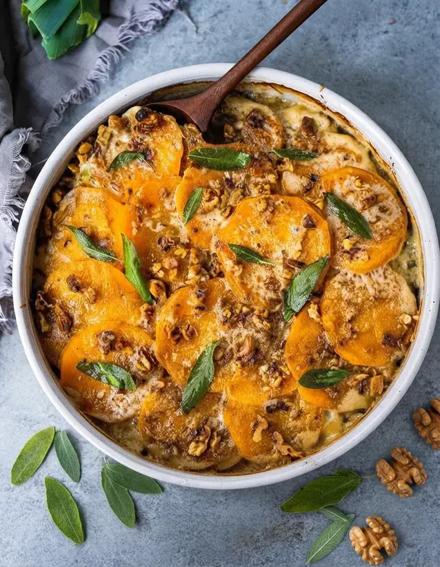 11 Autumn Gratin Recipes for Cozy, Cheesy Fall Dinners 11 11 Recettes De Gratins D'Automne, Gratin de courge musquée