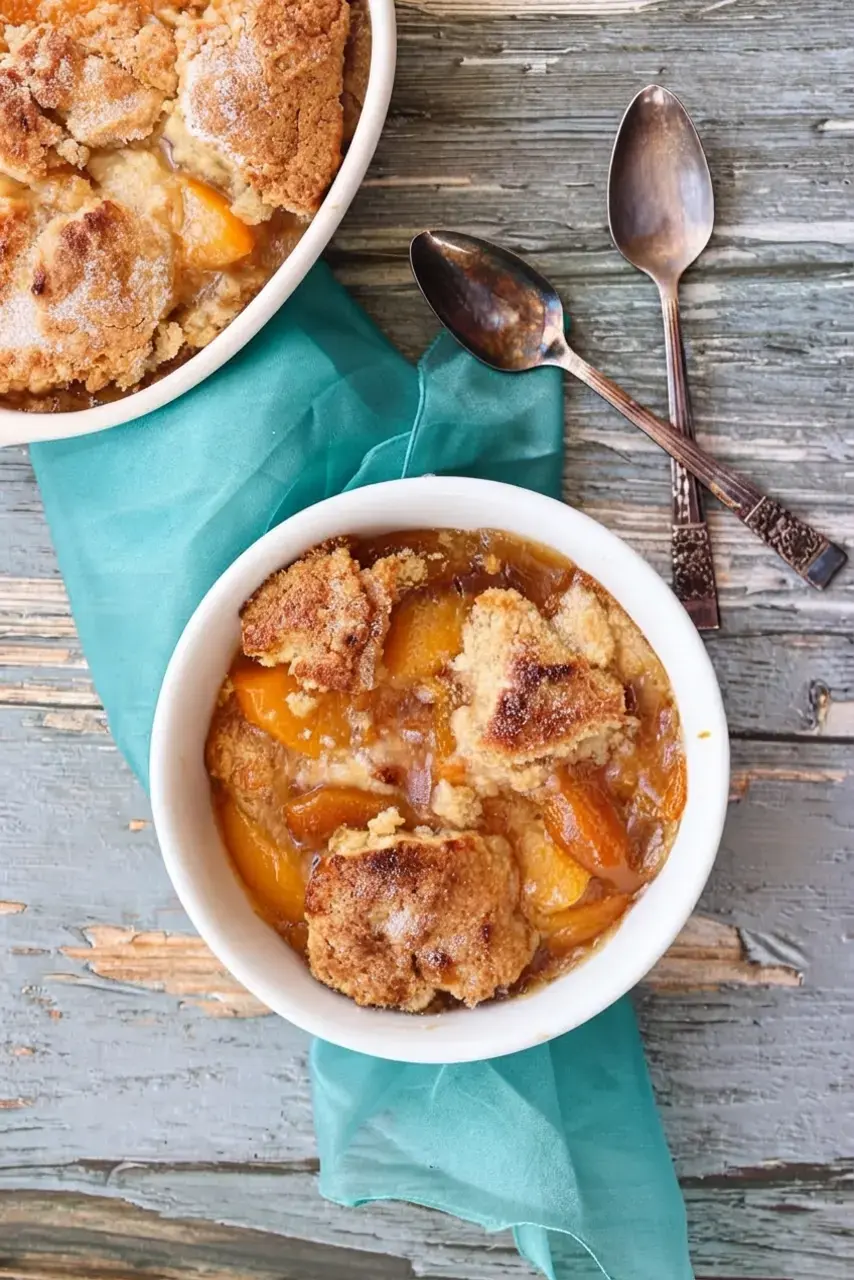 11 Southern-Inspired Dinner Recipes, 10. Peach Cobbler