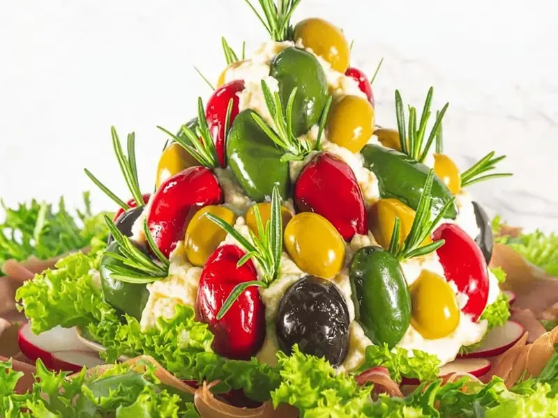 13 Christmas Recipes, Antipasto Cheese Ball Recipe