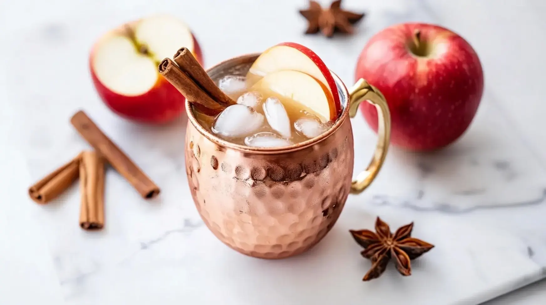 15 Best Fall Mocktails, Apple Cider Mule Mocktail