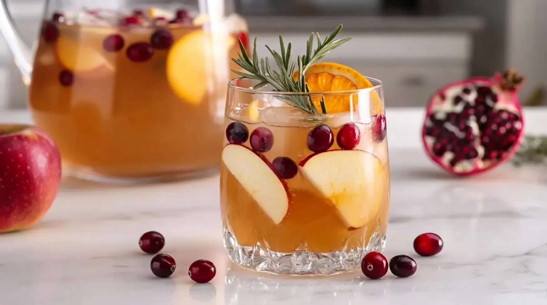 15 Best Fall Mocktails, Festive Thanksgiving Punch Mocktail