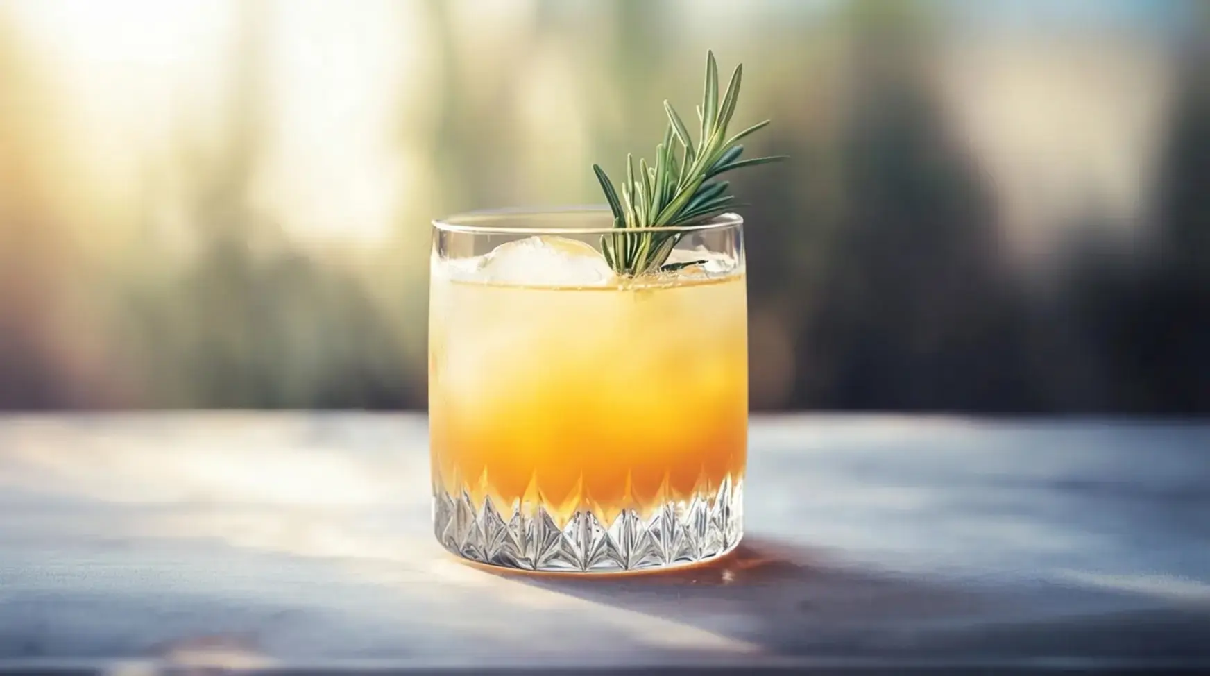 15 Best Fall Mocktails, Rosemary Pear Mocktail