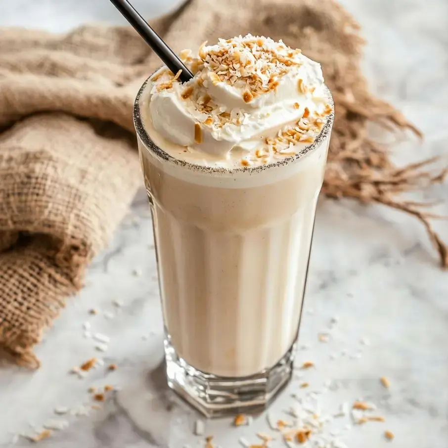 17 Best Ever Homemade Milkshake Recipes!, 11. Coconut Milkshake