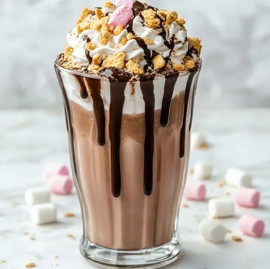 17 Best Ever Homemade Milkshake Recipes!, 16. S'mores Milkshake