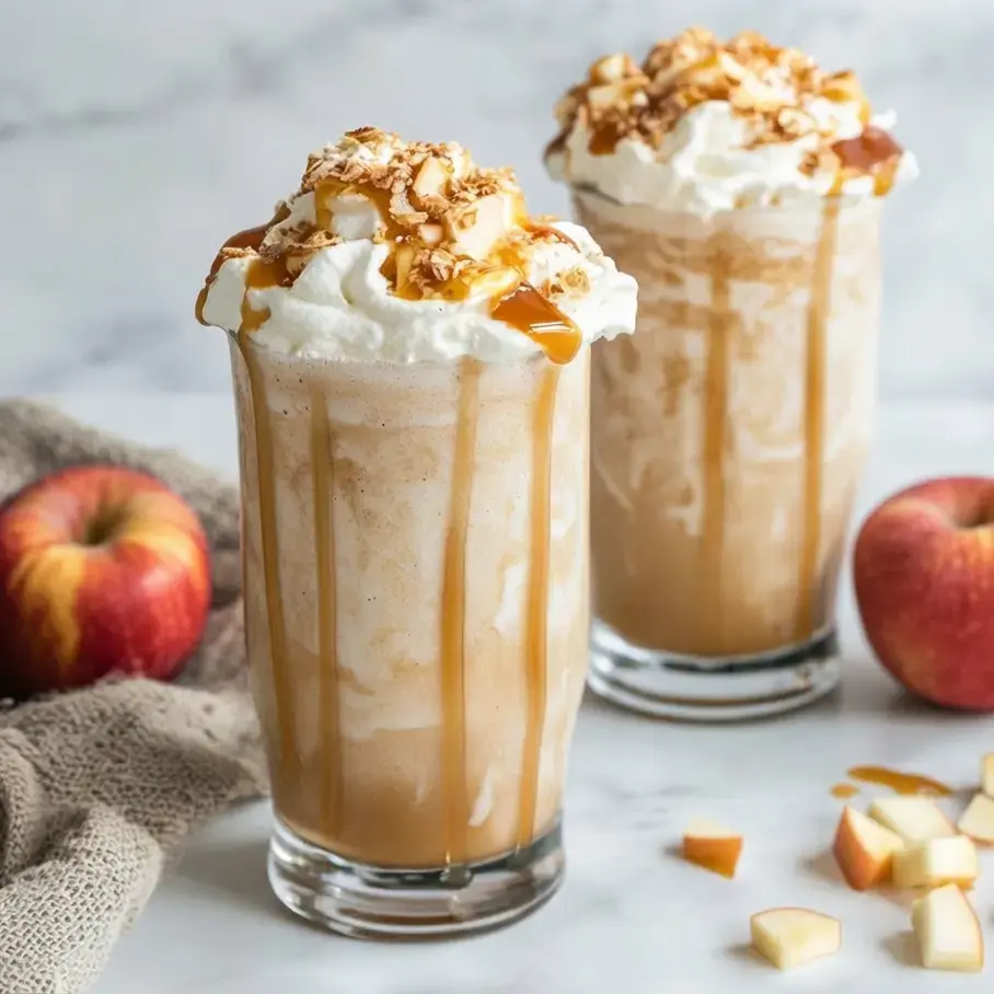 17 Best Ever Homemade Milkshake Recipes!, 8. Caramel Apple Milkshake