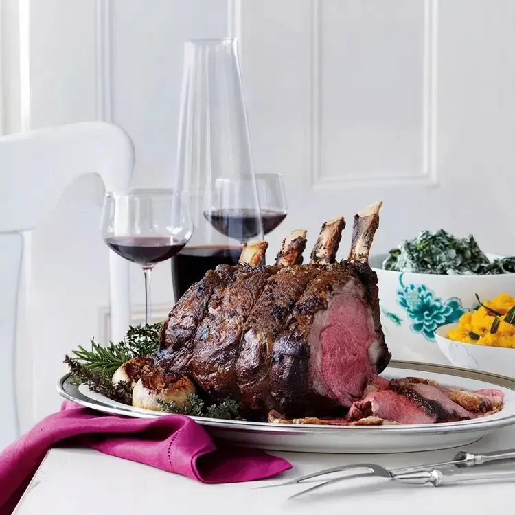 17 Christmas Dinner Recipes for a Stress Free Holiday Feast 3 17 Christmas Dinner Recipes, Prime Rib Roast with Horseradish Cream