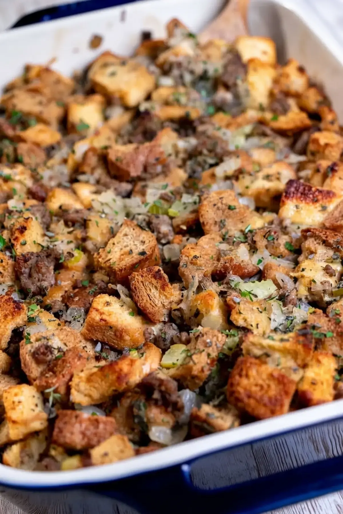 17 Christmas Dinner Recipes for a Stress Free Holiday Feast 11 17 Christmas Dinner Recipes, Sage and Sausage Dressing