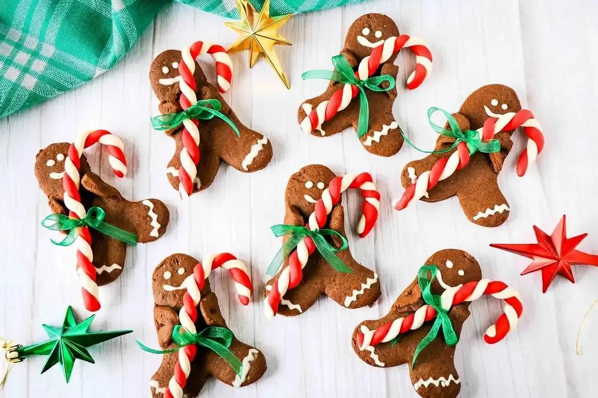 17 Christmas Recipes, Chocolate Gingerbread Men Cookies
