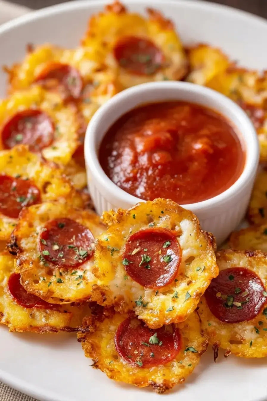 2 Ingredient Pizza Chips Recipe for a Quick Low Carb Snack 8 2 Ingredient Pizza Chips