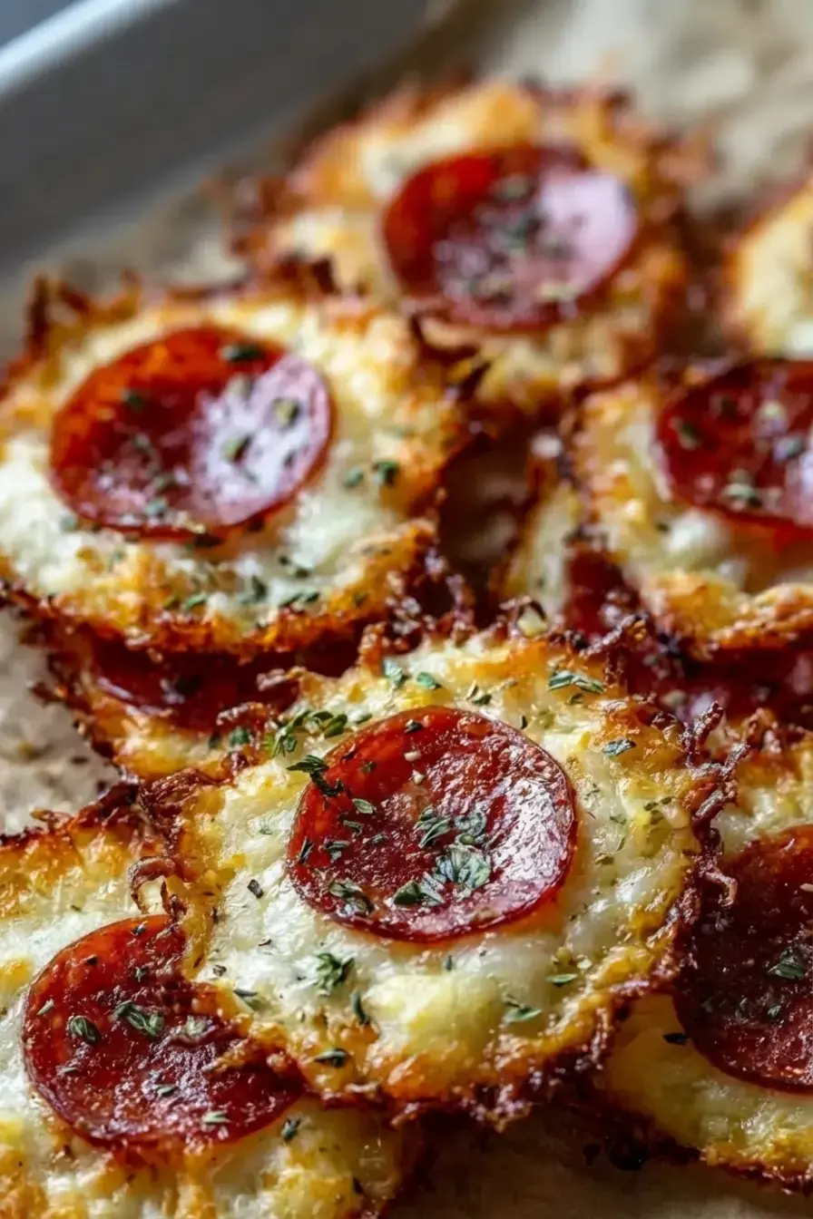 2 Ingredient Pizza Chips Recipe for a Quick Low Carb Snack 12 2 Ingredient Pizza Chips, Step by Step Instructions