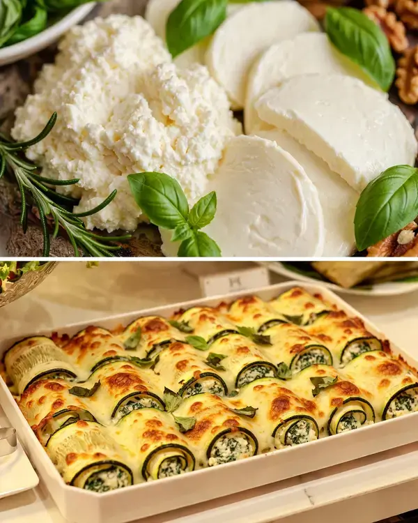 20 Crowd-Pleasing Keto Dinner Ideas, 4. Zucchini Lasagna Roll Ups