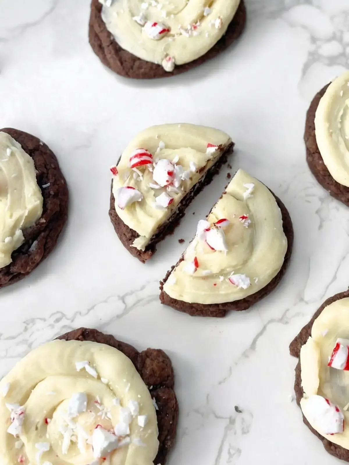 20+ Easy Christmas Desserts Anyone Can Make, Cake Mix Peppermint Cookies