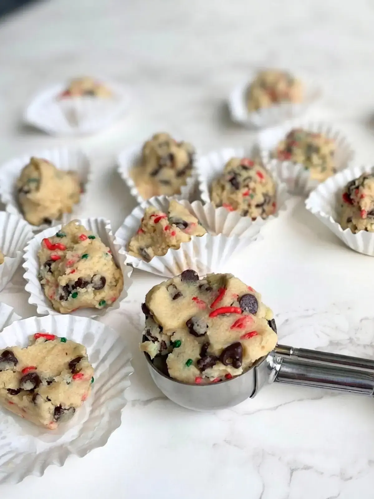 20+ Easy Christmas Desserts Anyone Can Make, Christmas Edible Cookie Dough