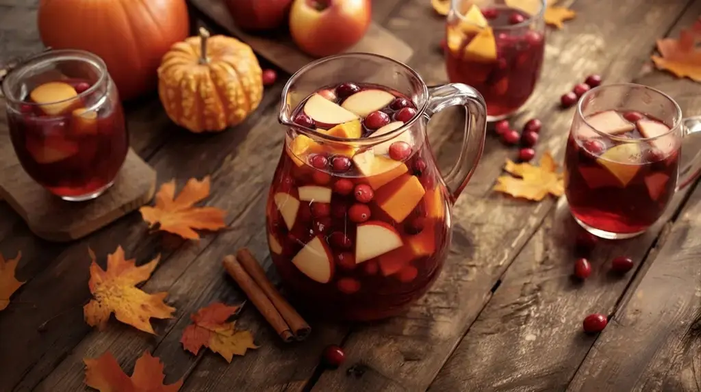 21 Best Fall Sangria Recipes for Cozy Autumn Entertaining 14 21 Best Fall Sangria Recipes, Maple Pumpkin Red Sangria