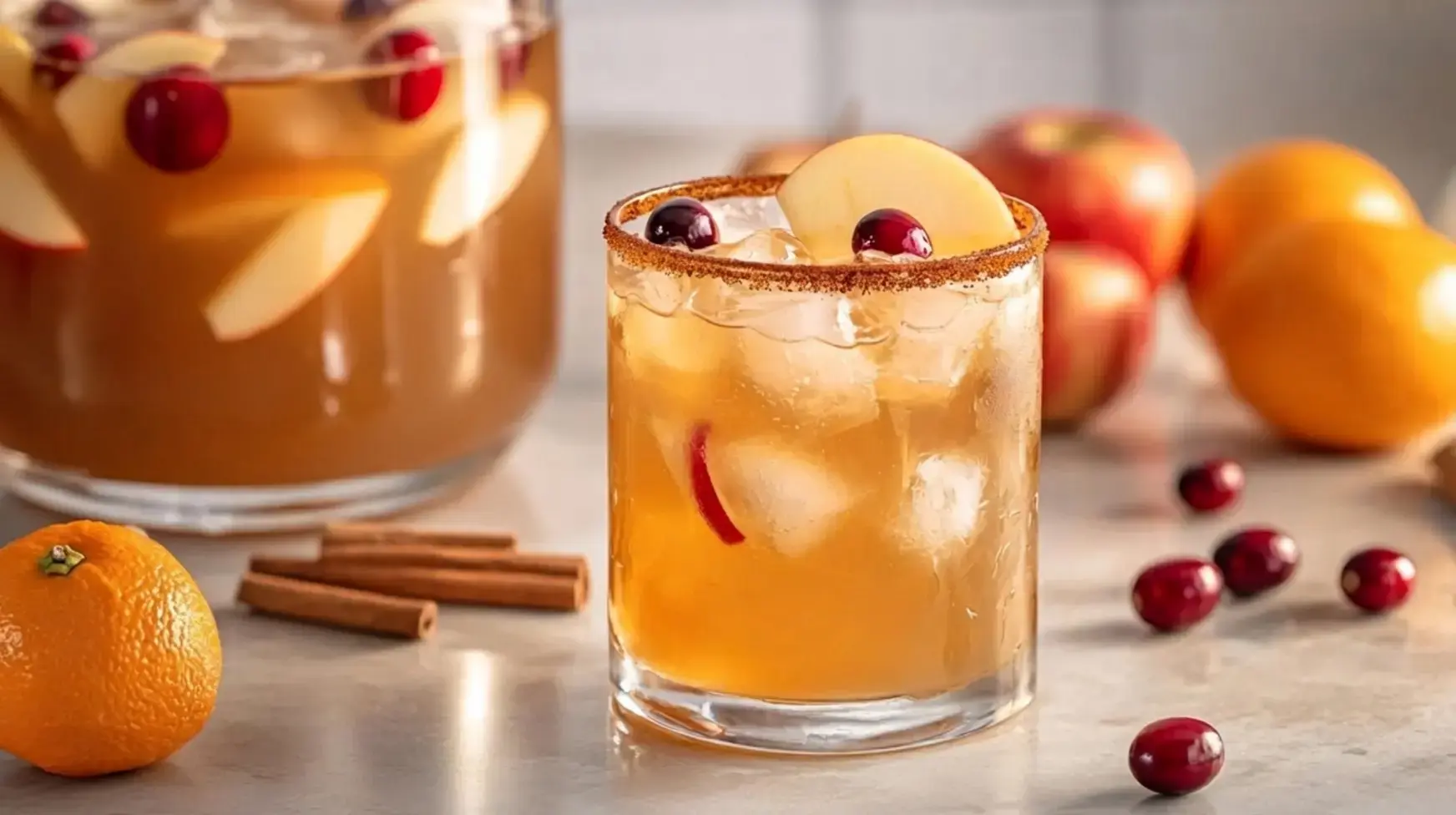 21 Best Fall Sangria Recipes for Cozy Autumn Entertaining 9 21 Best Fall Sangria Recipes, Sparkling Fall Sangria