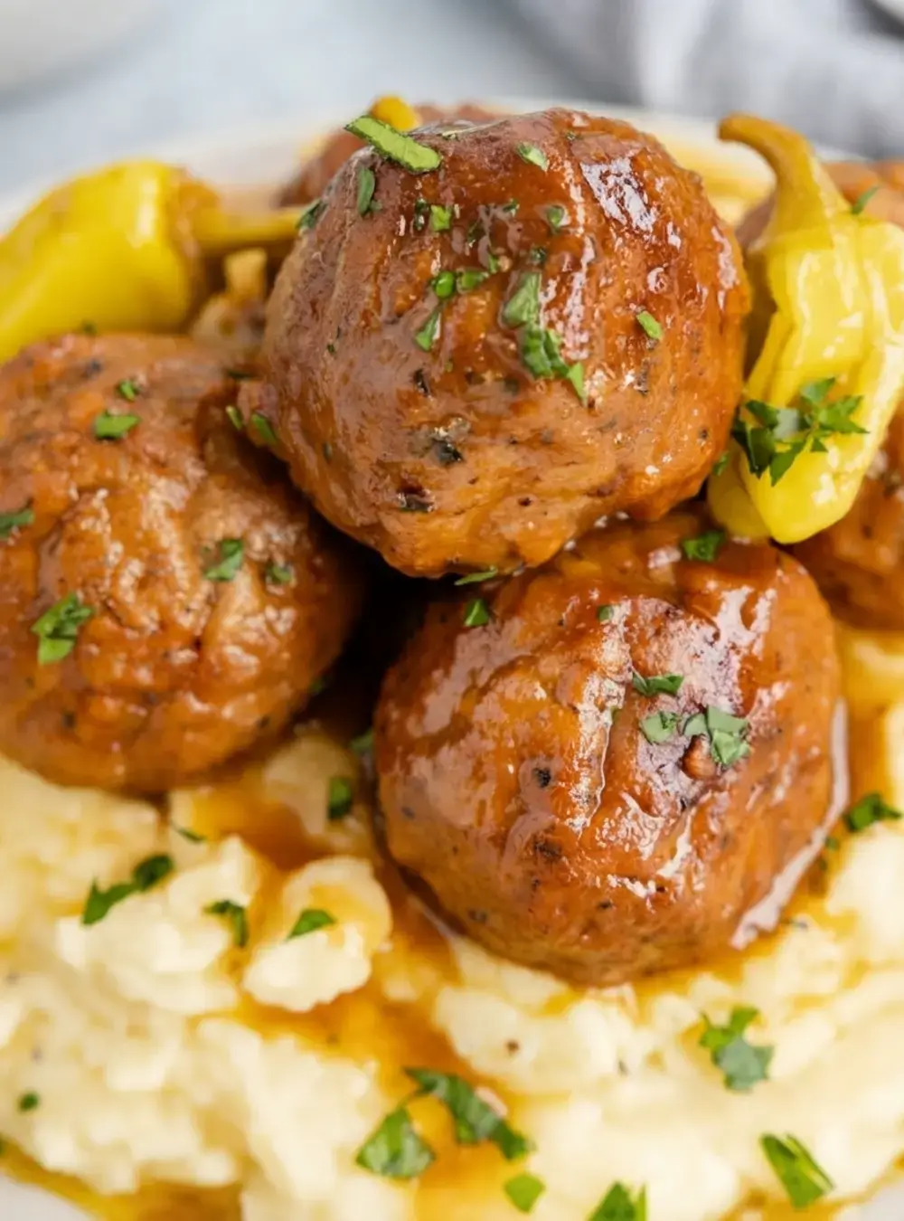 30+ Cheap Crockpot Recipes For Easy Comfort Meals, 8. Mississippi Meatballs