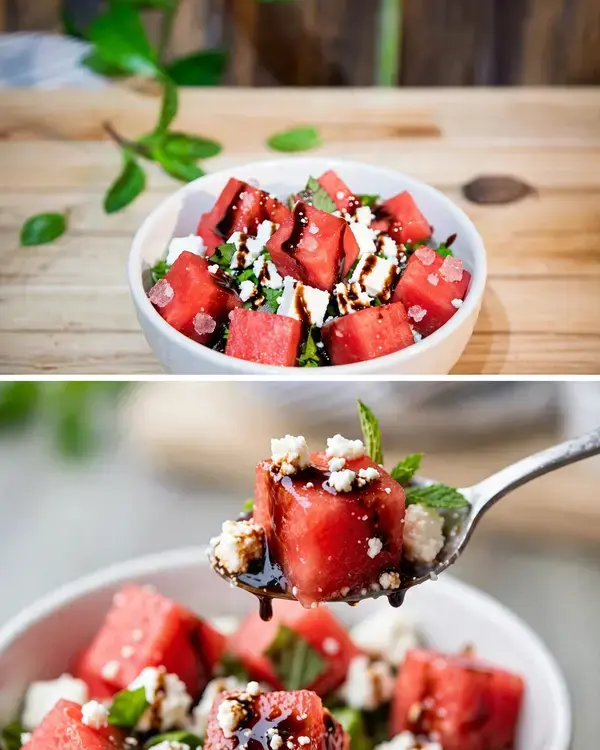 30+ Easy Spring Salad Recipes: Light, Flavorful Meals to Try This Spring 3 30+ Easy Spring Salad Recipes Light Flavorful Meals To Try, Watermelon Feta Spring Salad